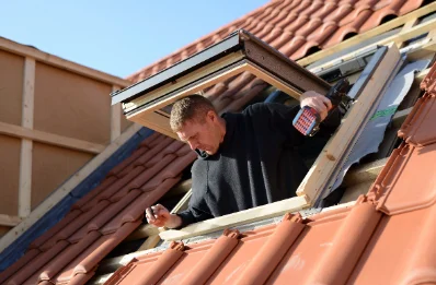 Pose de fenêtres de toit Velux à Cahon